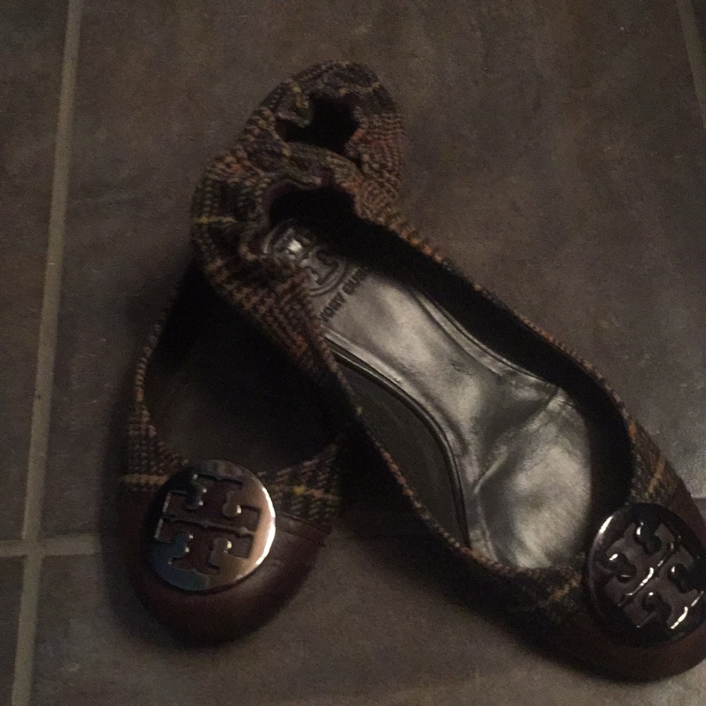 🎀 Tory Burch 🎀 Tweed Reva Flats